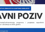 Javni poziv za sufinansiranje projekata i programa iz oblasti zdravstva