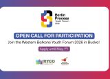 Call is Open: Western Balkans Youth Forum 2026