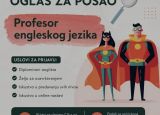 Oglas za posao profesor engleskog jezika