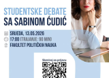 Studentske debate sa Sabinom Ćudić