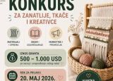 KONKURS ZA ZANATLIJE, TKACE I KREATIVCE