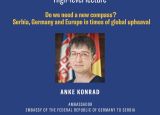 Predavanje nemačke ambasadorke Anke Konrad, 28.5.2026.