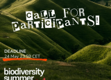 Biodiversity Summer Camp: Call for Participants!