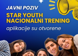 Otvoren je poziv za sudionike STAR Youth nacionalnog treninga u Zagrebu!