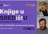 Knjige u središtu sa Brankom Rosićem i Urošem Đurićem