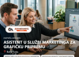 Asistent u službi marketinga za grafičku pripremu (Banja Luka)