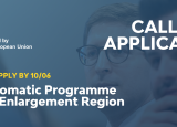 Call for Applicants - European Union Diplomatic Programme for the Enlargement Region (Fourth Edt)