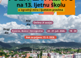 13. LJETNA ŠKOLA O IZGRADNJI MIRA I LJUDSKIM PRAVIMA