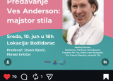 Predavanje „Ves Anderson: majstor stila“ u Božidarcu