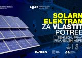 OTVORENE PRIJAVE ZA UČEŠĆE NA EDUKACIJI – „SOLARNE ELEKTRANE ZA VLASTITE POTREBE