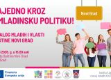 Dijalog mladih i vlasti Opštine Novi Grad: Zajedno kroz Omladinsku politiku!