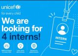 Unicef Kosovo is looking for 4 interns!