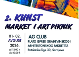 JAVNI POZIV - OBAVJEŠTENJE UMJETNICIMA ZA UČEŠĆE NA SARAJEVO 2. ART PIKNIKU / KUNST MARKETU 2026