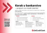 UniCredit Bank d.d. Mostar - Korak u bankarstvo - program za mlade talente