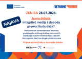 Poziv na javnu debatu ‘Integritet medija i sloboda govora: Kuda dalje?’