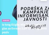 Iz tvog EUgla: Mladi za zajednicu, glas za Evropu