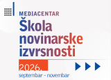 Otvorene su prijave za Mediacentar školu novinarske izvrsnosti 2026!