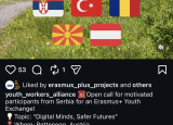 Poziv za učešće na Erasmus+ omladinskoj razmeni: "Digital Minds, Safer Futures"