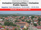 Open Call for International Meetup: Inclusive Communities = Inclusive Public Spaces