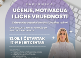 Radionica - Učenje, motivacija i lične vrijednosti
