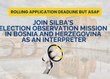 BECOME AN INTEPRETER FOR AN INTERNATIONAL OBSERVER DELEGATION AT THE GENERAL ELECTIONS IN BiH
