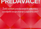 Prolog 2026: Poziv za predavače