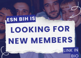 ESN BiH is looking for new members