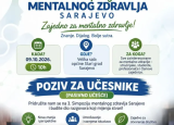 3. Simpozij mentalnog zdravlja Sarajevo - poziv za učesnike