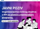 Javni poziv za učešće u IV ciklusu mentorskog programa za organizacije civilnog društva u 2026. god