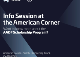 Into session  at The American Corner