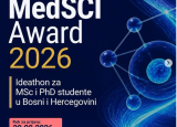 MedSCI Award 2026: Poziv za MSc i PhD studente u BiH