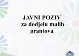 Javni poziv za male grantove namijenjen podršci inicijativama koje doprinose uključivanju Roma