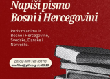 Poziv mladima: Napiši pismo Bosni i Hercegovini