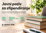 JAVNI POZIV za dodjelu stipendija Fondacije HIFA OIL za akademsku 2026/2027. godinu