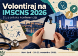 Volontiraj na IMSCNS 2026: Pridruži se studentskoj konferenciji u Novom Sadu