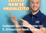 Customer Service Supporter (m/f), 20 hours per week, Sarajevo